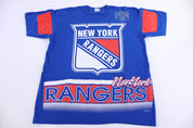 1994 New York Rangers Hockey All Over Graphic T-shirt