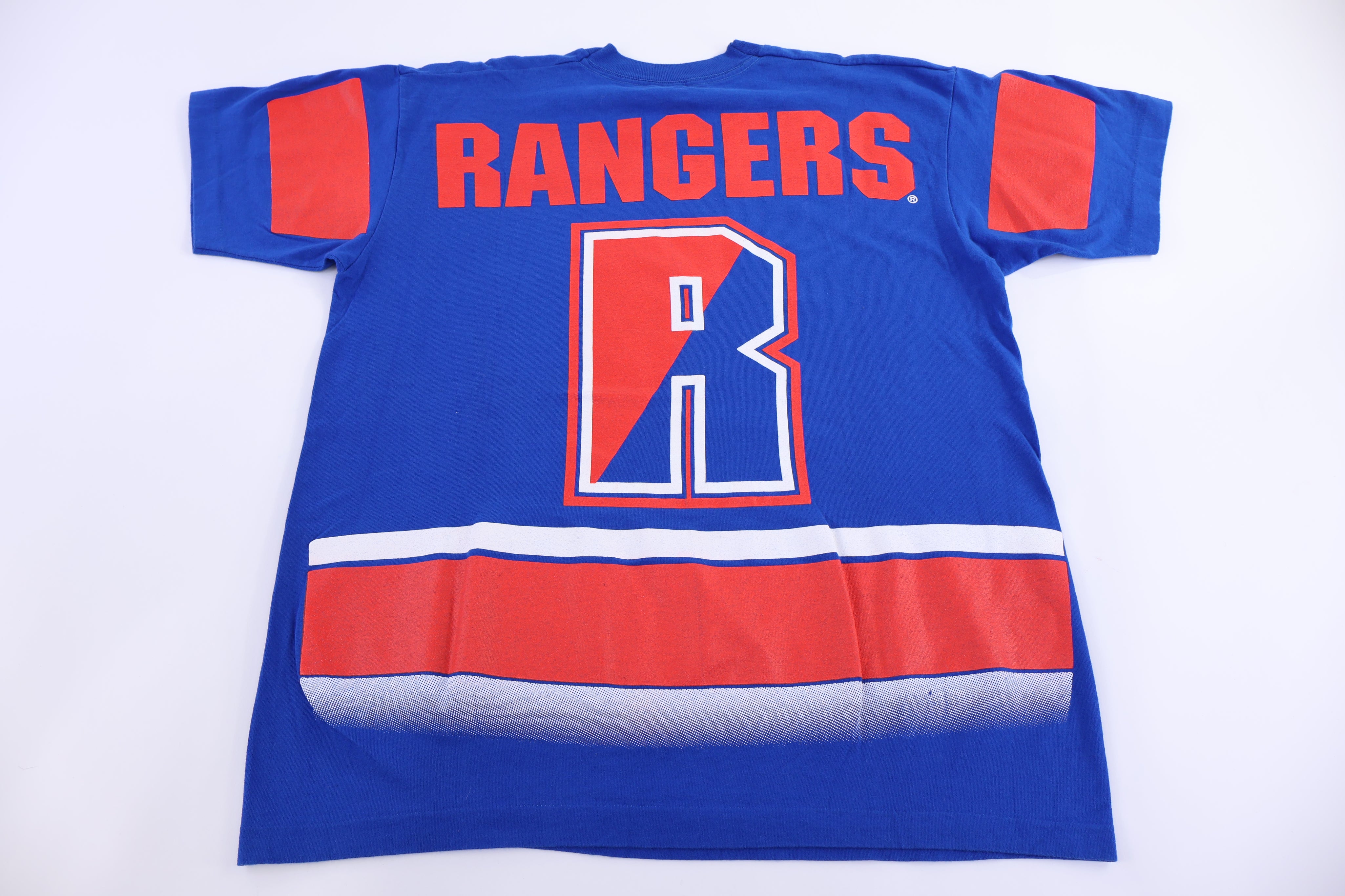1994 New York Rangers Hockey All Over Graphic T-shirt