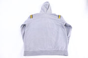 Vintage Nike Embroidered Logo Grey Pullover Hoodie