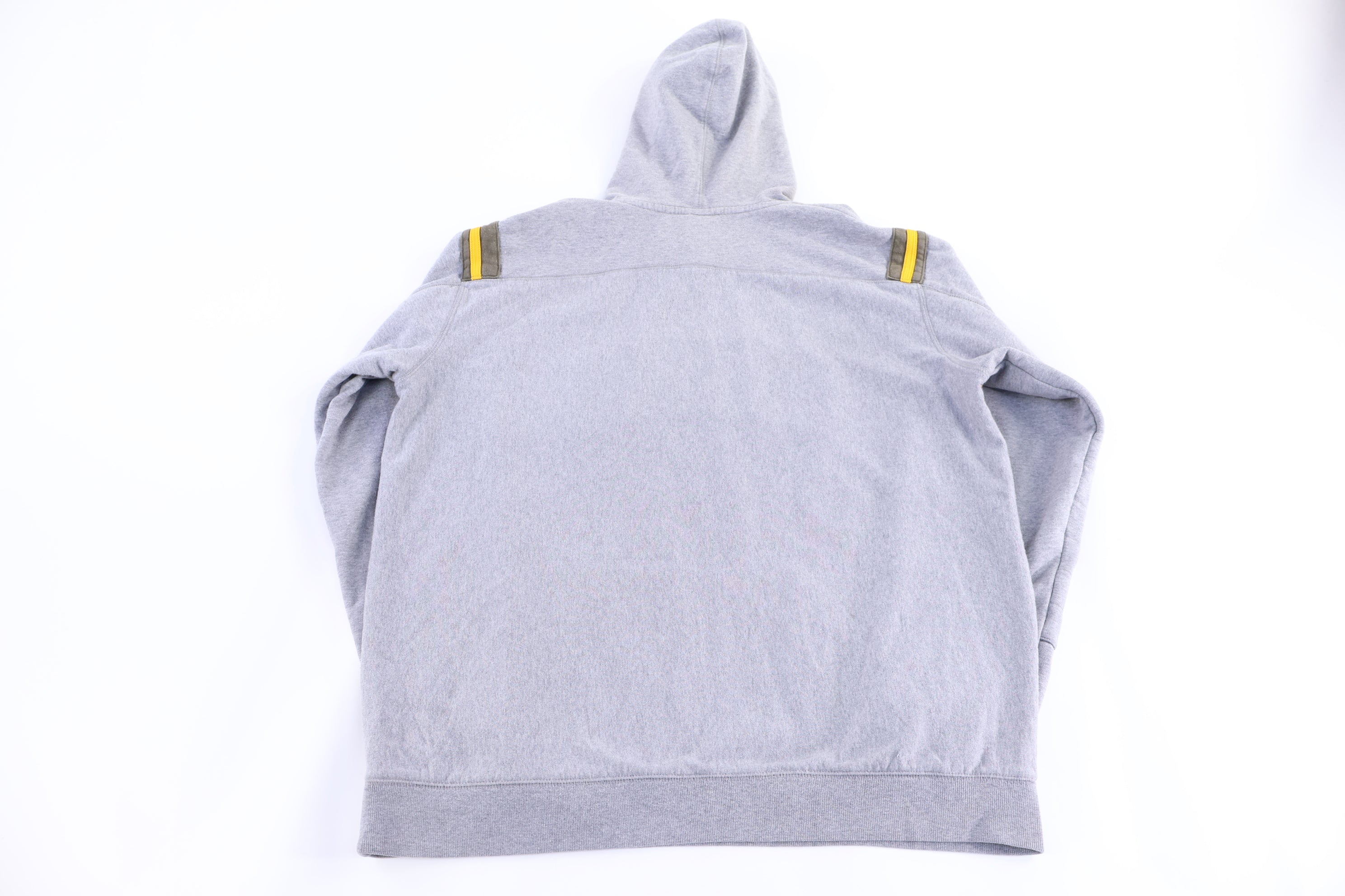 Vintage Nike Embroidered Logo Grey Pullover Hoodie