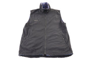 Women's 90's Columbia Multipatterned Reversible Full Zip Vest