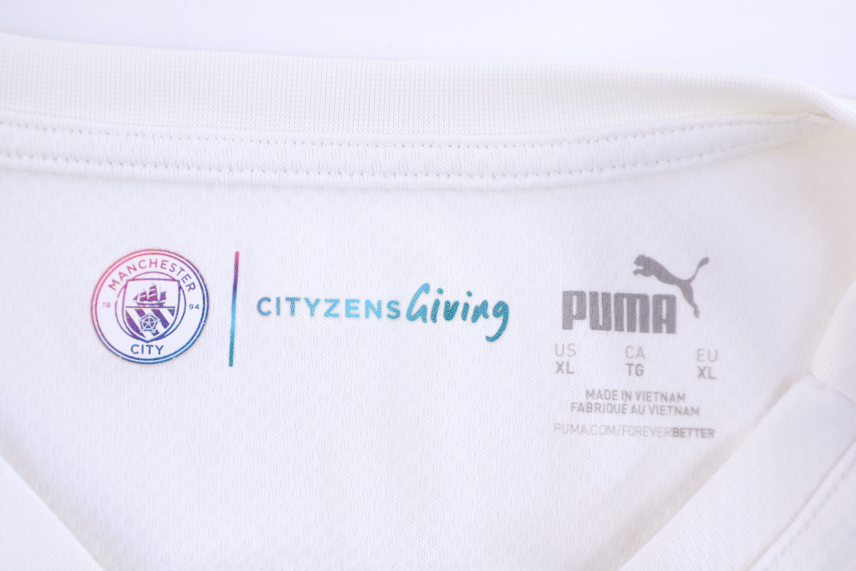 2021/22 Puma Manchester City Away Soccer Jersey