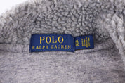 Polo Ralph Lauren Embroidered Logo Grey Full Zip Jacket