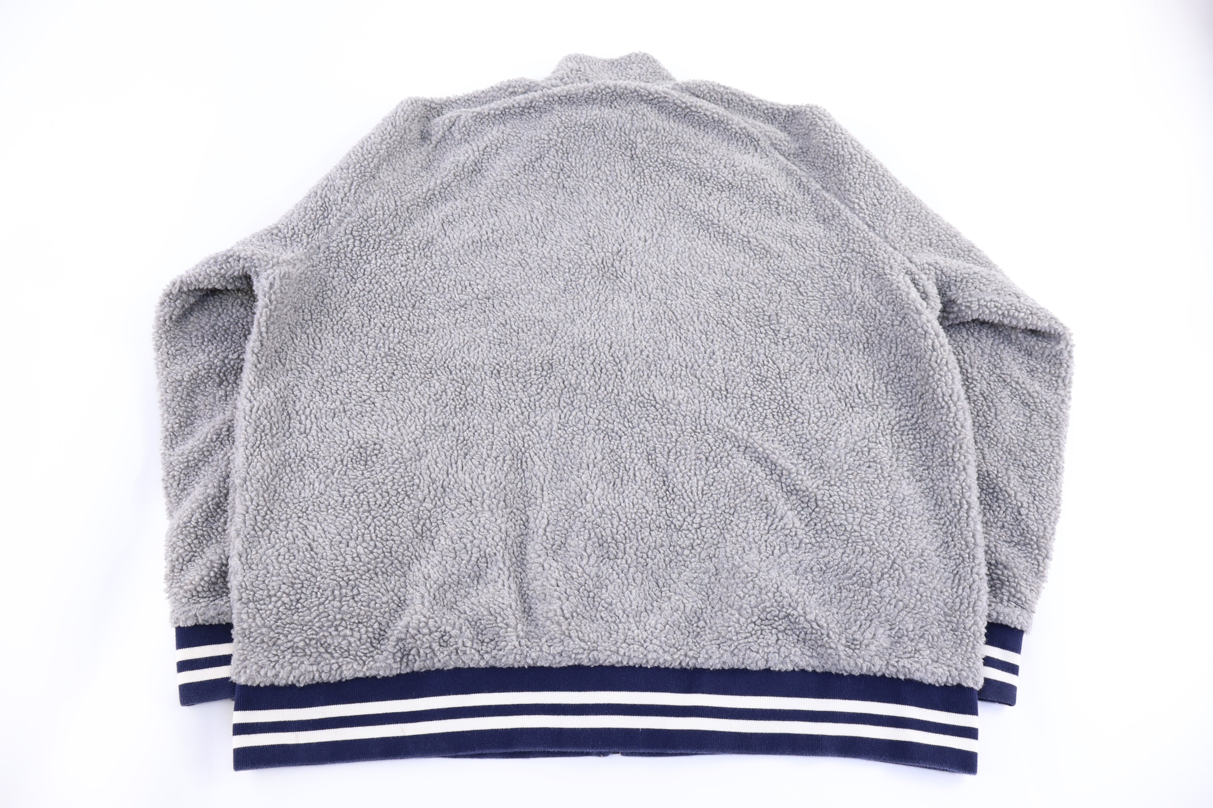 Polo Ralph Lauren Embroidered Logo Grey Full Zip Jacket