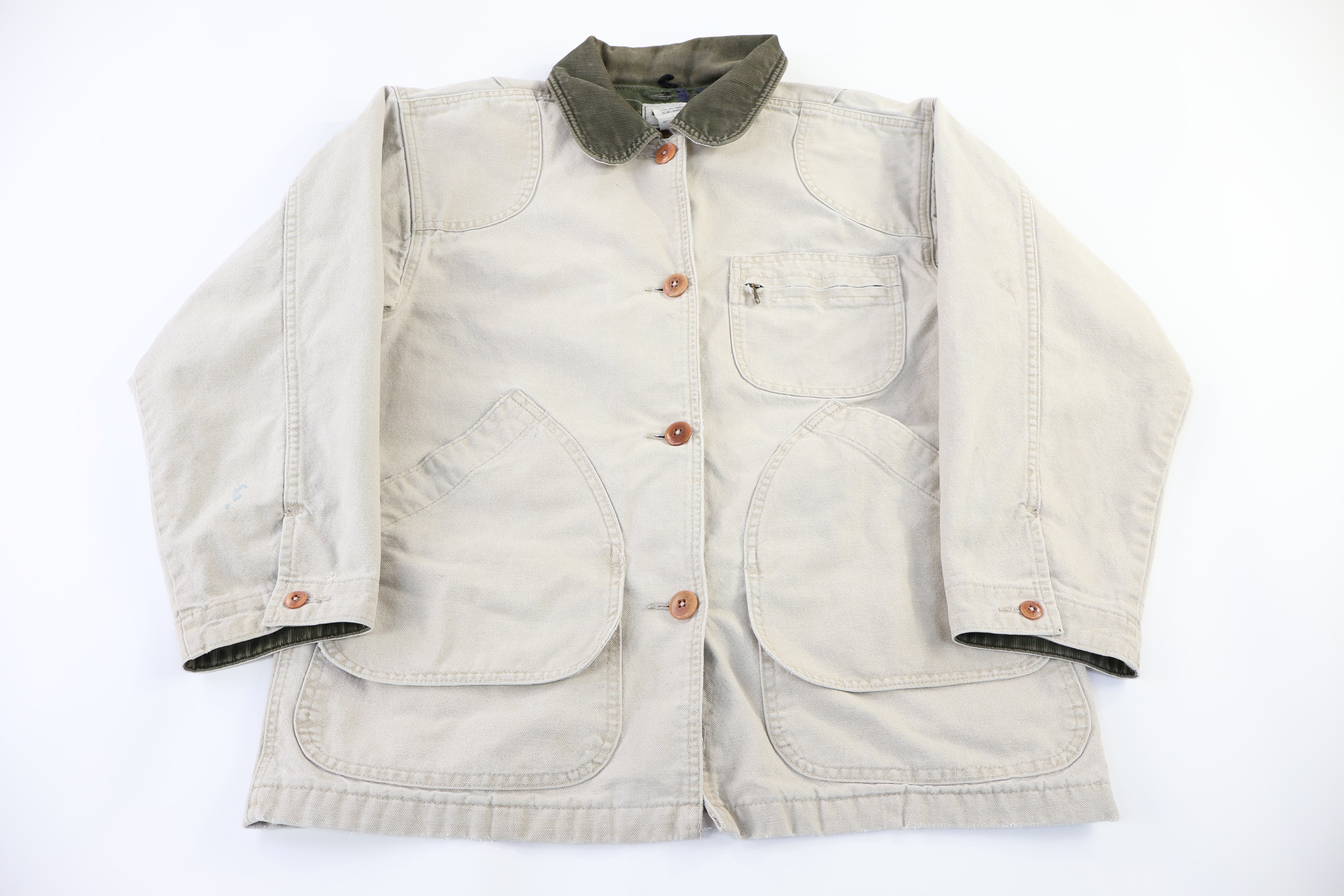 Women's Vintage L.L. Bean Beige Chore Jacket