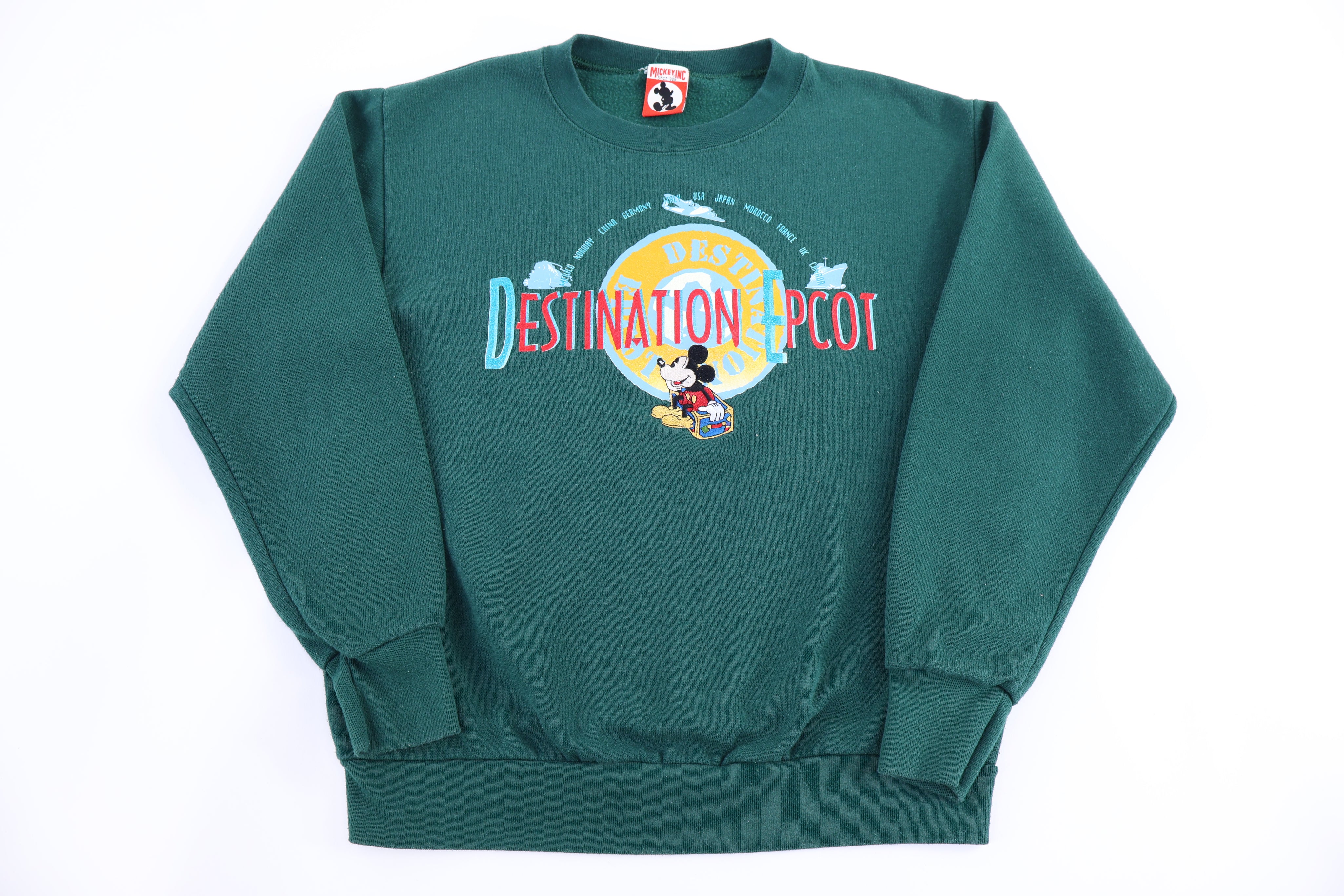90's Mickey Inc Destination Epcot Sweatshirt