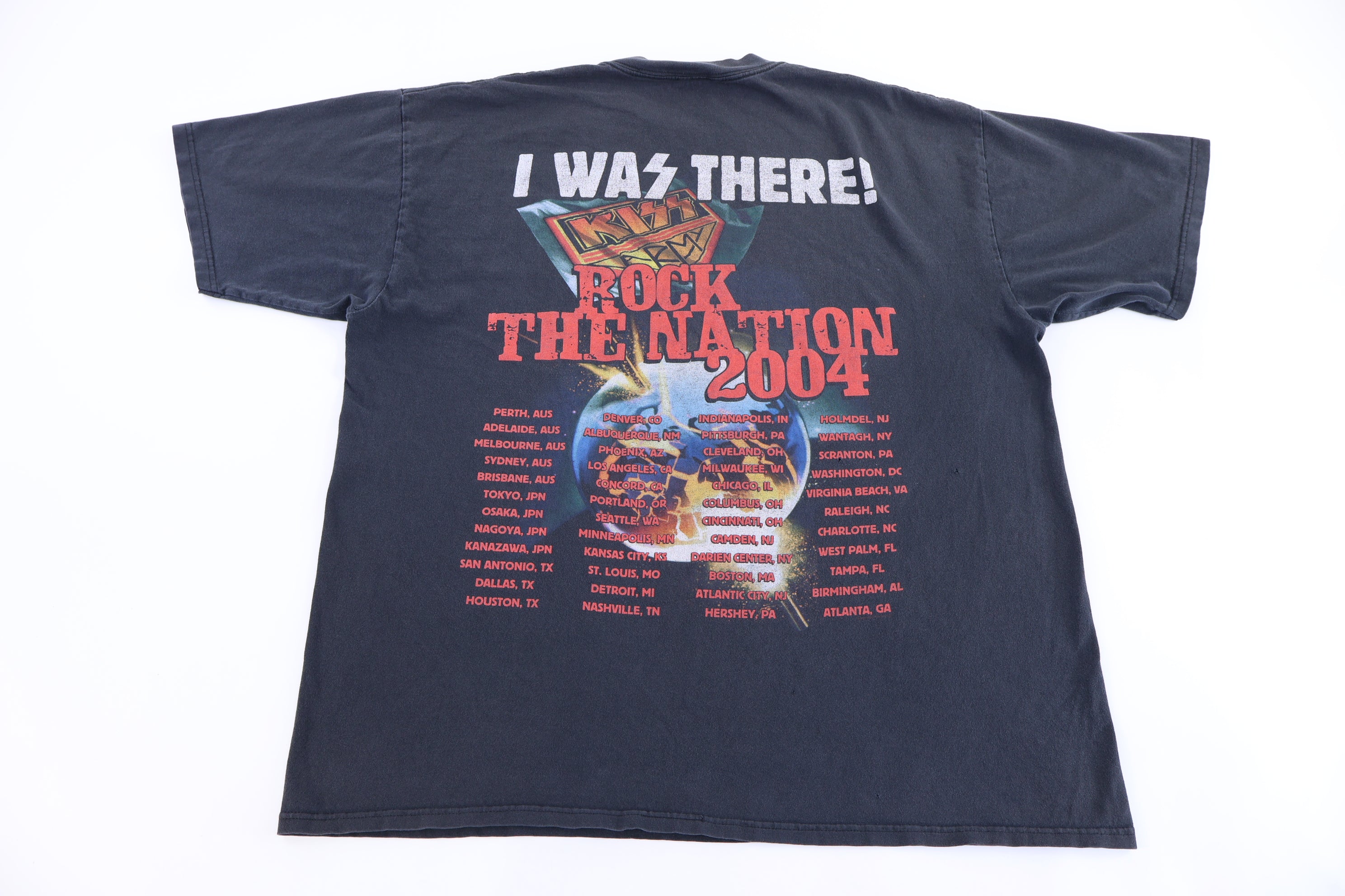 2004 KISS Rock The Nation Tour T-shirt