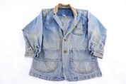 70's Medium Wash Denim Chore Jacket