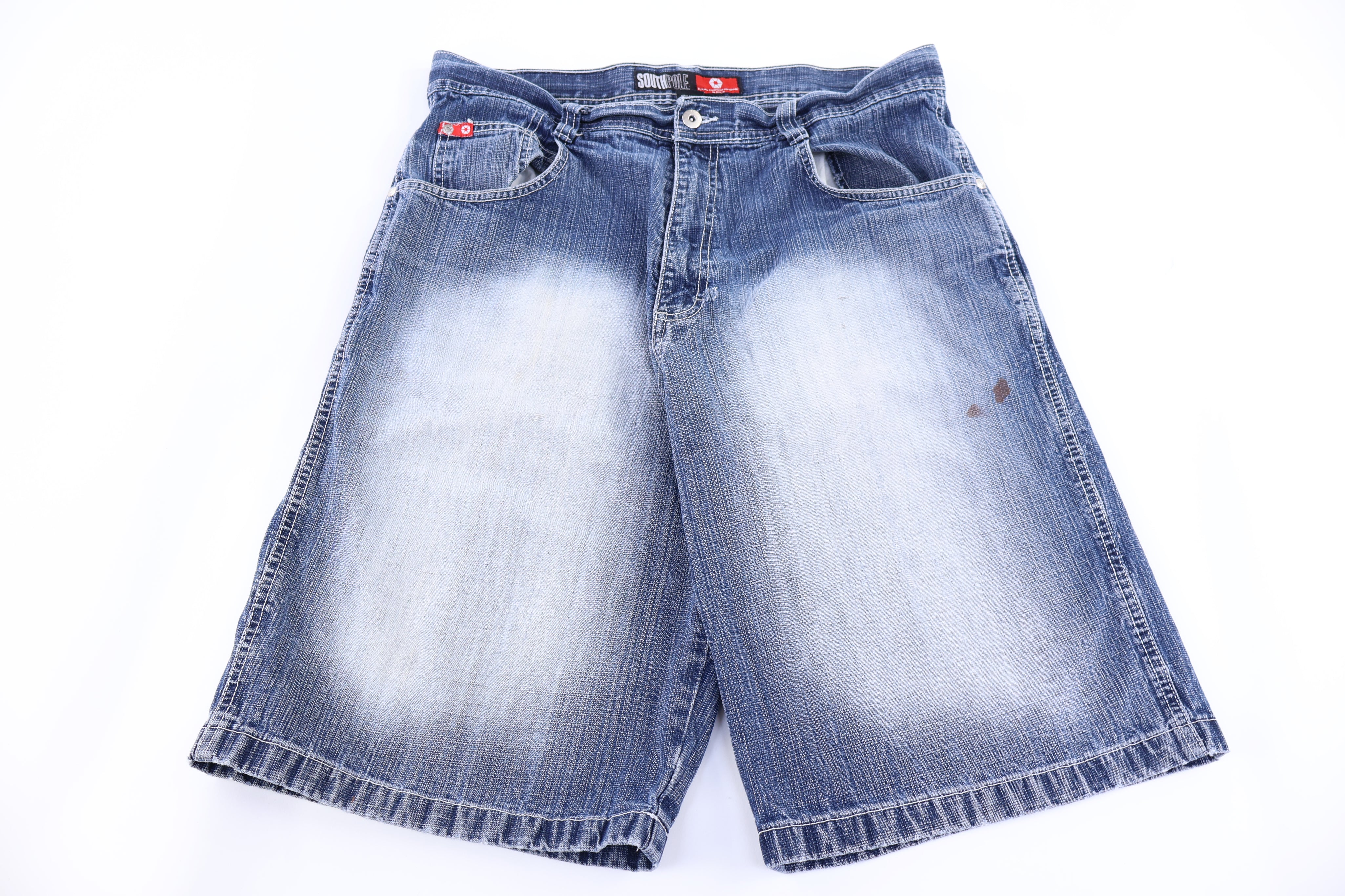 Y2K Southpole Dark Wash Denim Shorts