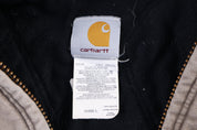 Carhartt Logo Patch Tan Full Zip Jacket