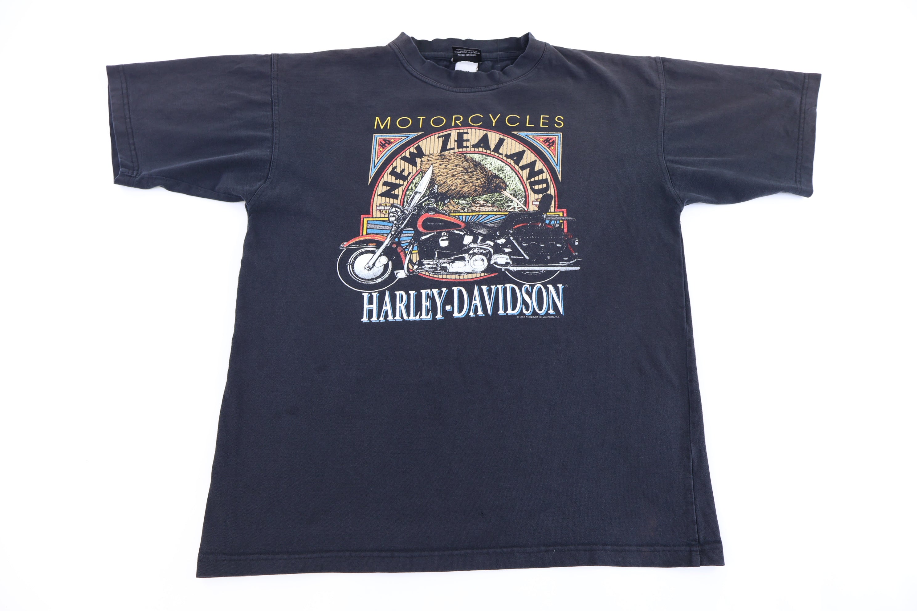 1992 Harley Davidson Motorcycles New Zealand T-shirt