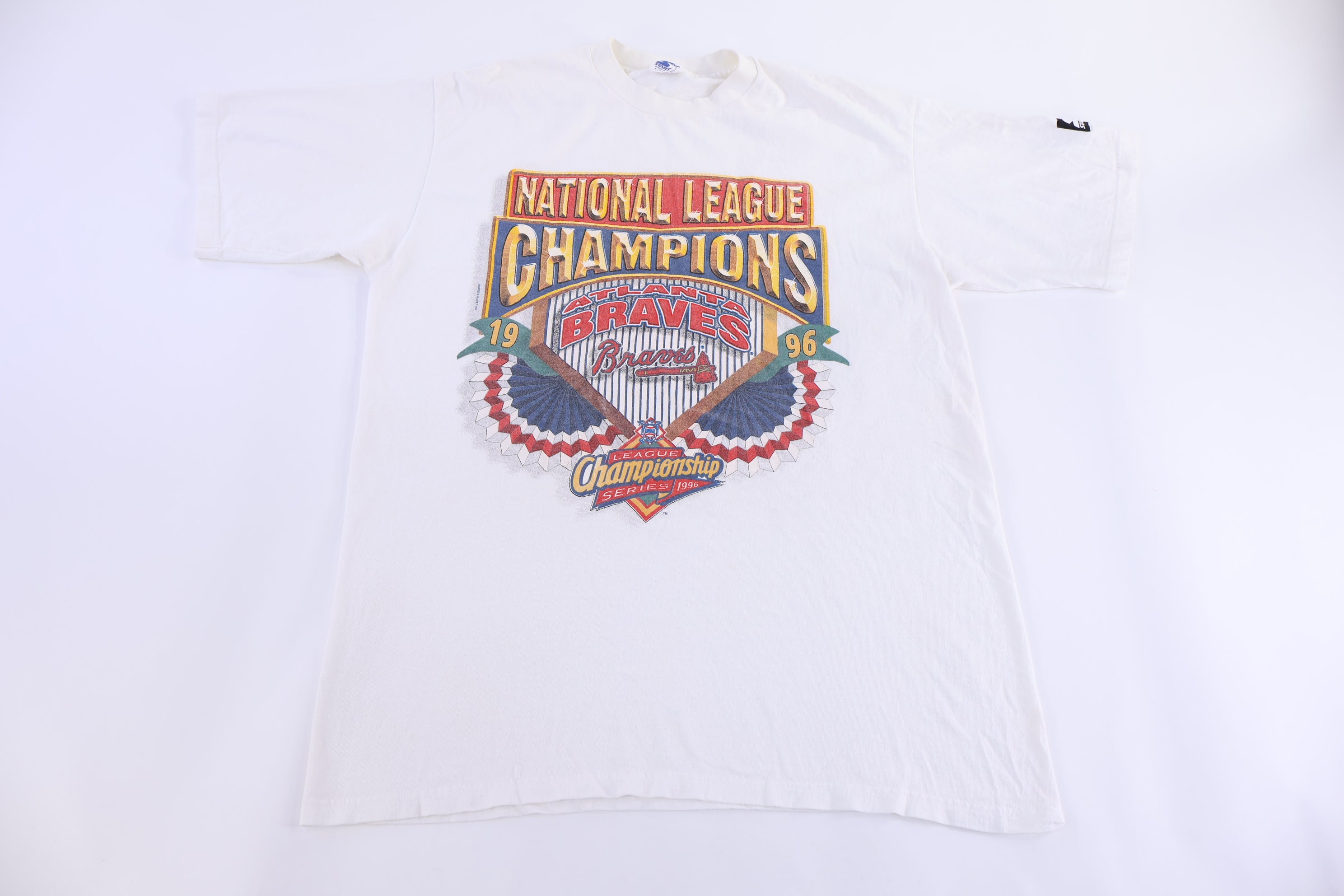 1996 Atlanta Braves Baseball National Champions T-shirt