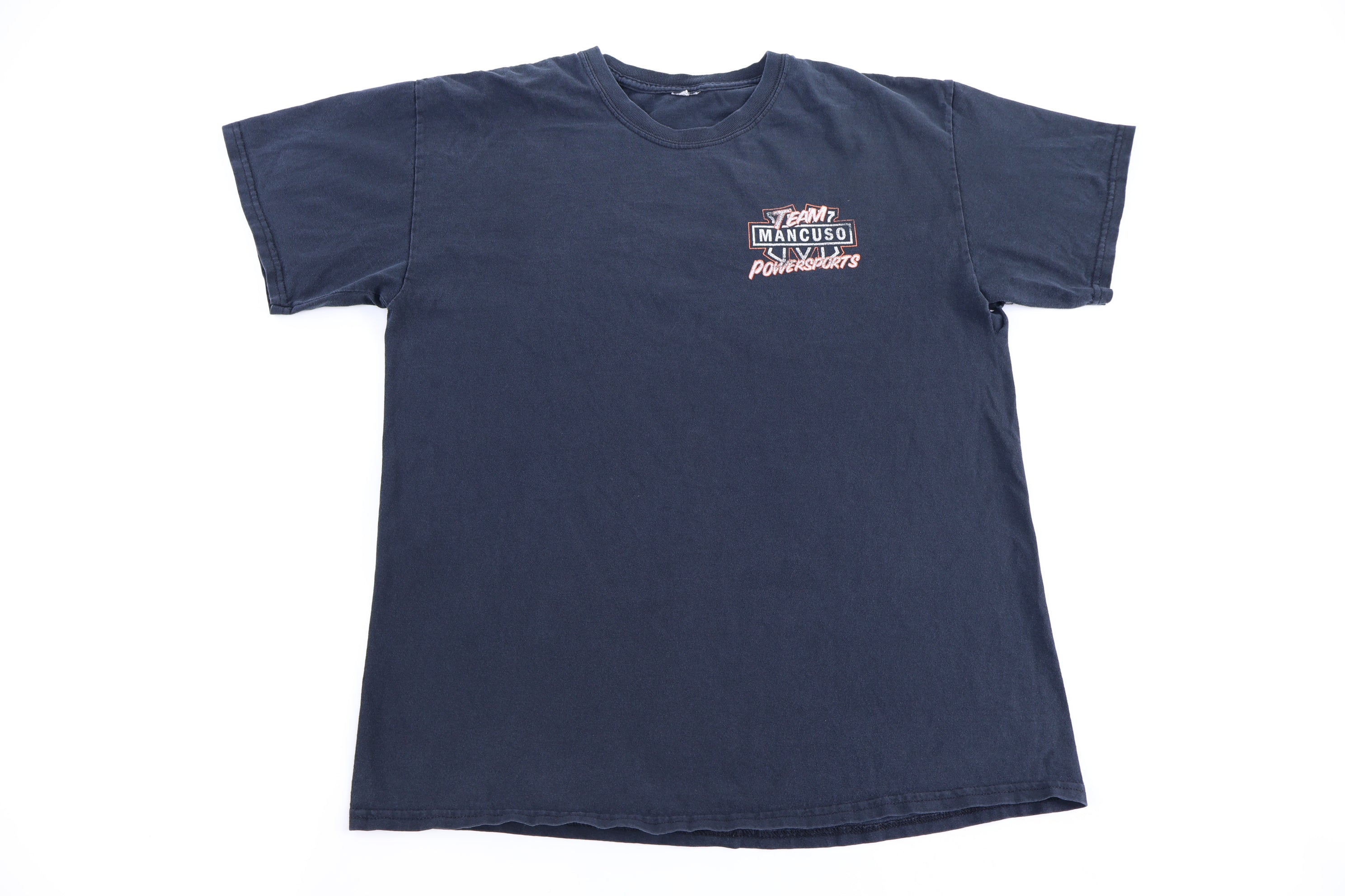 Vintage Harley Davidson Motorcycles Team Mancuso T-shirt