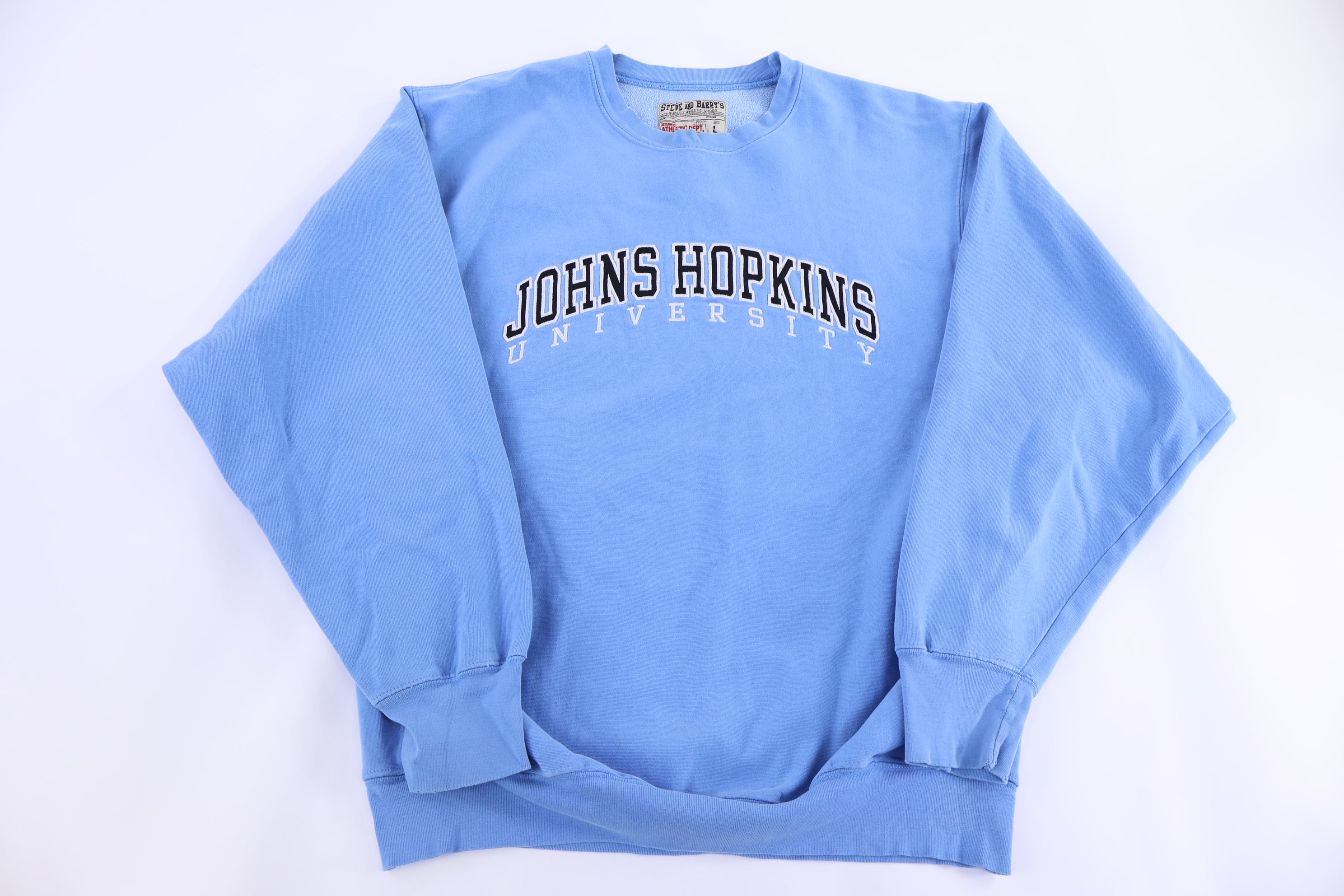 Vintage Johns Hopkins University Embroidered Sweatshirt
