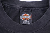 1997 Harley Davidson Motorcycles Flames LS T-shirt