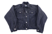 Vintage GAP Black Denim Trucker Jacket