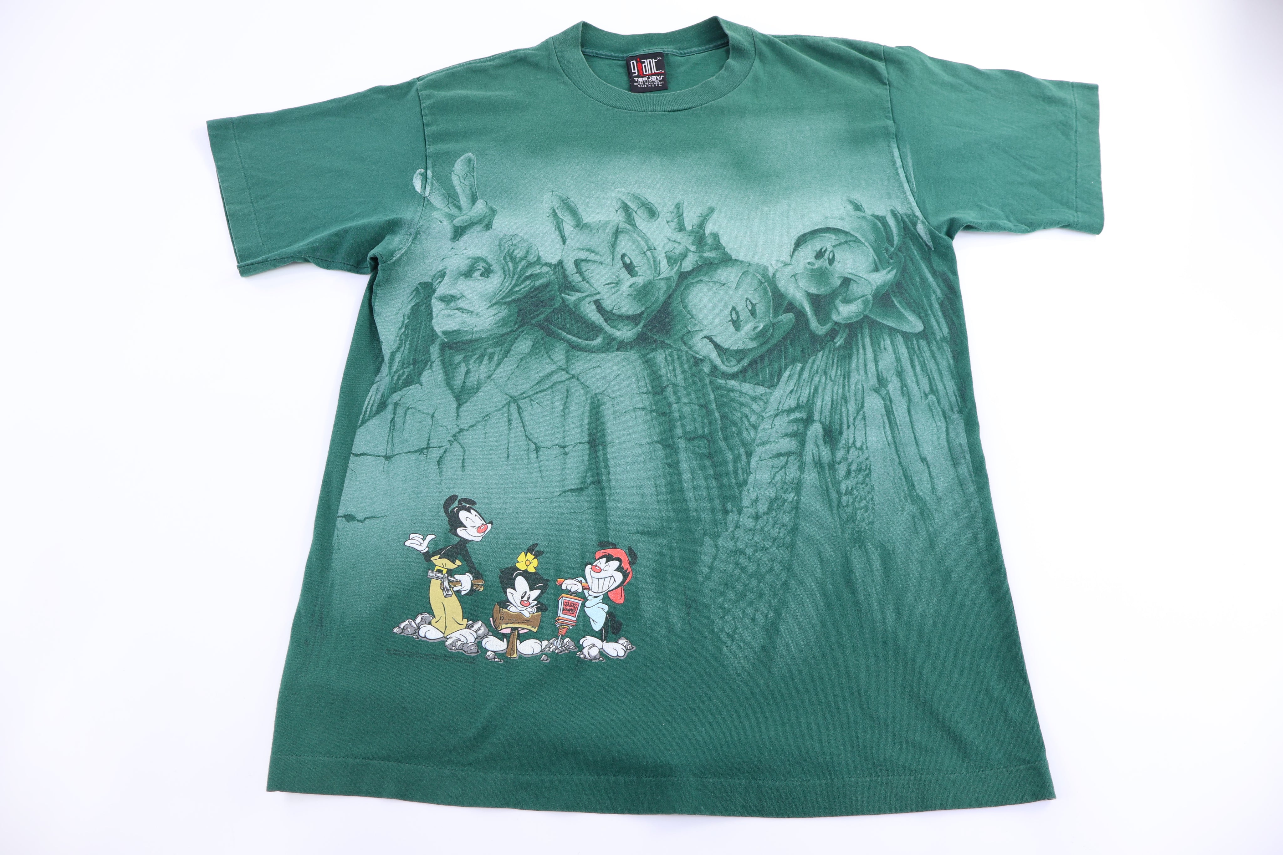 90's Animaniacs Mount Rushmore Graphic T-shirt