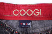 Y2K Coogi Embroidered Dark Wash Denim Jeans