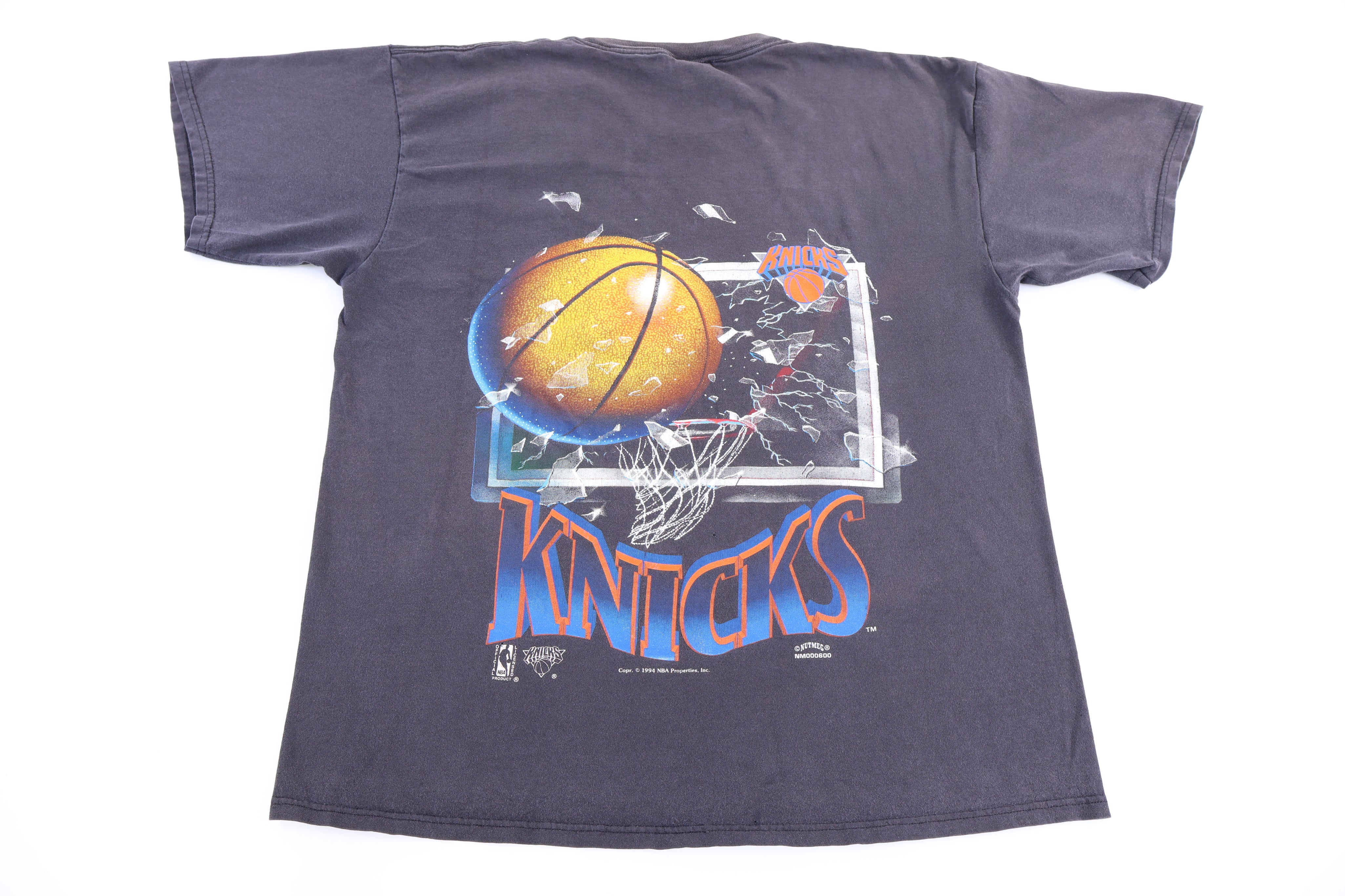 1994 New York Knicks Basketball Shattered Backboard T-shirt