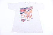 90's Houston Rockets Basketball Triple Threat T-shirt