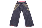 Y2K Coogi Embroidered Dark Wash Denim Jeans