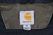 Carhartt Logo Patch Green Full Zip Jacket