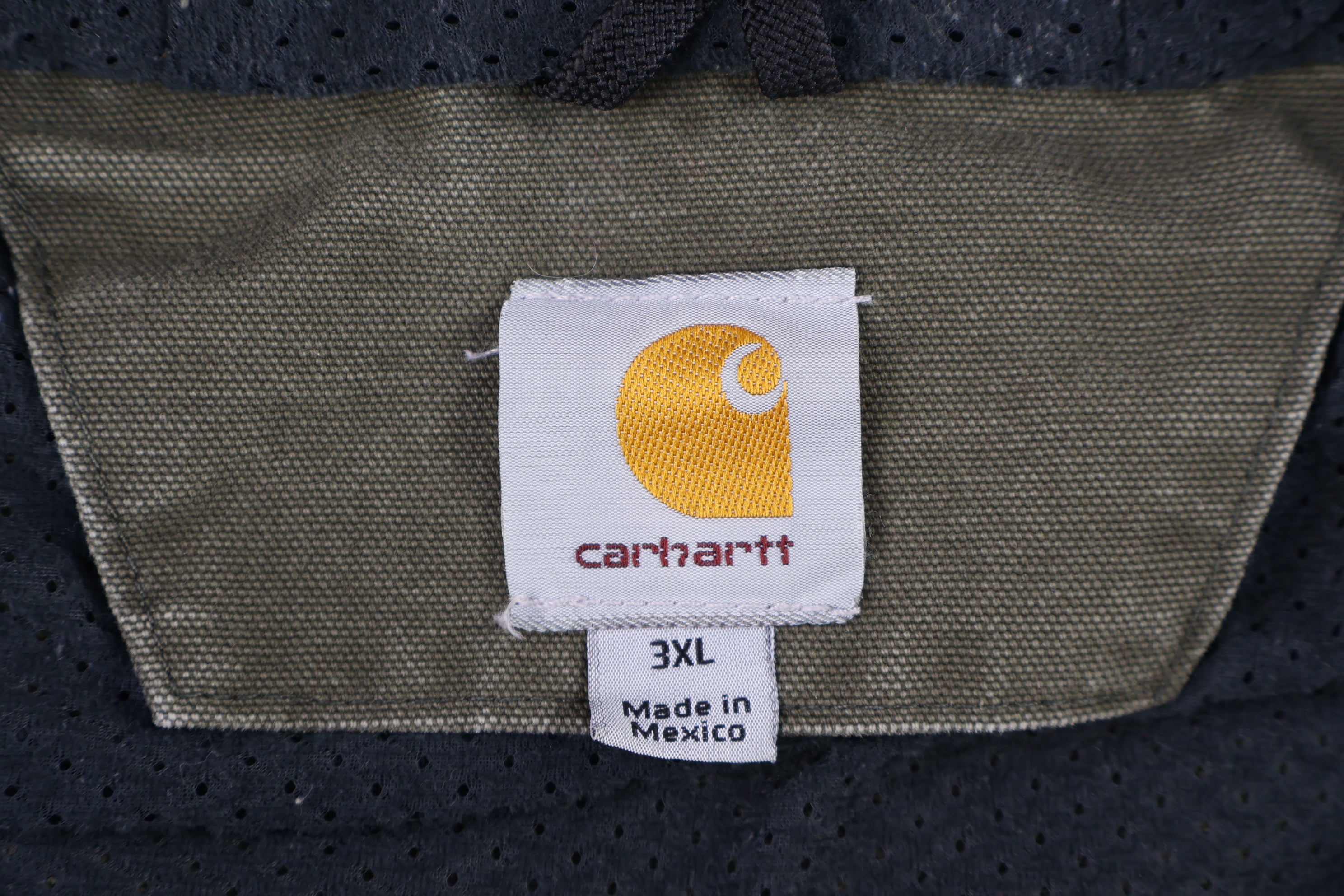 Carhartt Logo Patch Green Full Zip Jacket