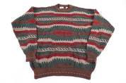 90's Florence Multipattern Knit Sweater