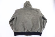 Carhartt Logo Patch Green Full Zip Jacket