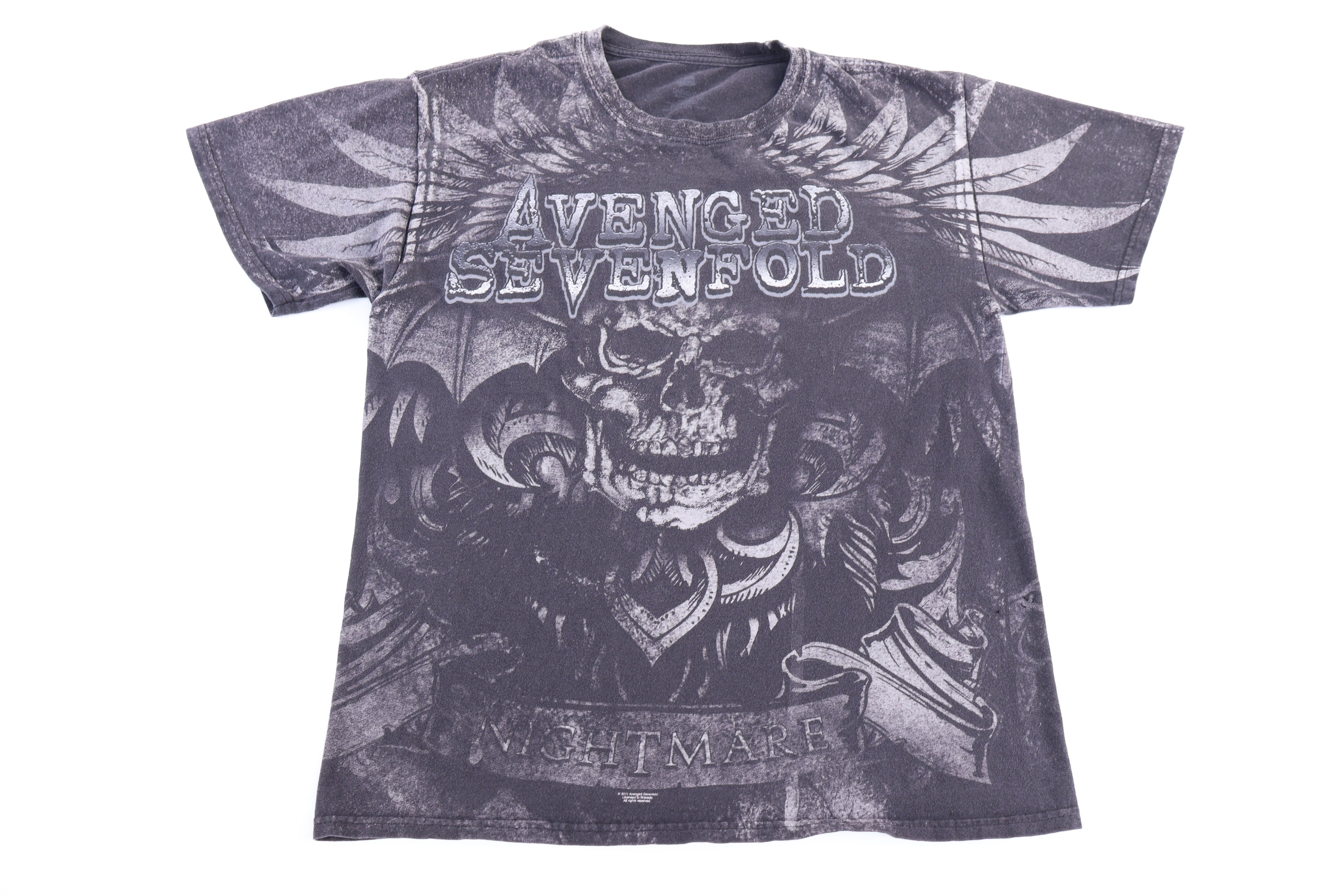 Vintage Avenged Sevenfold All Over Graphic T-shirt