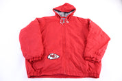 Vintage Kansas City Chiefs Football Full Zip Jacket