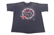1996 Chicago Bulls Basketball 4 Time Champs T-shirt