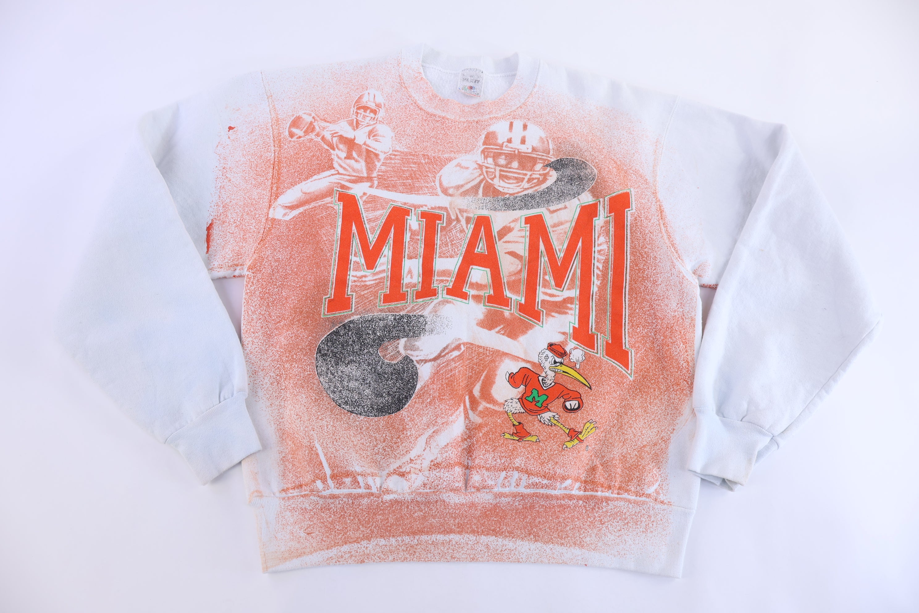 90's University of Miami Hurricanes Sweatshirt