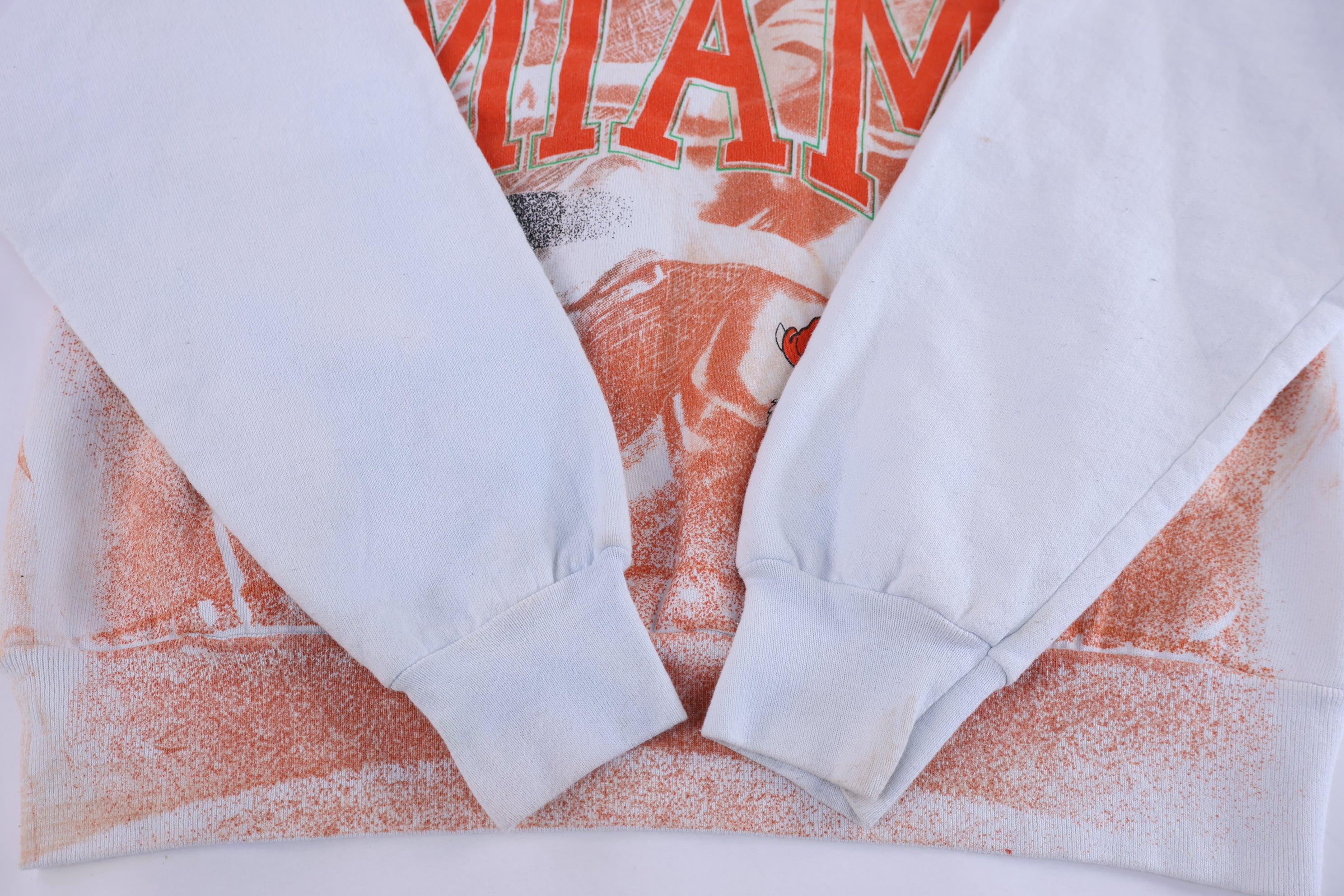 90's University of Miami Hurricanes Sweatshirt