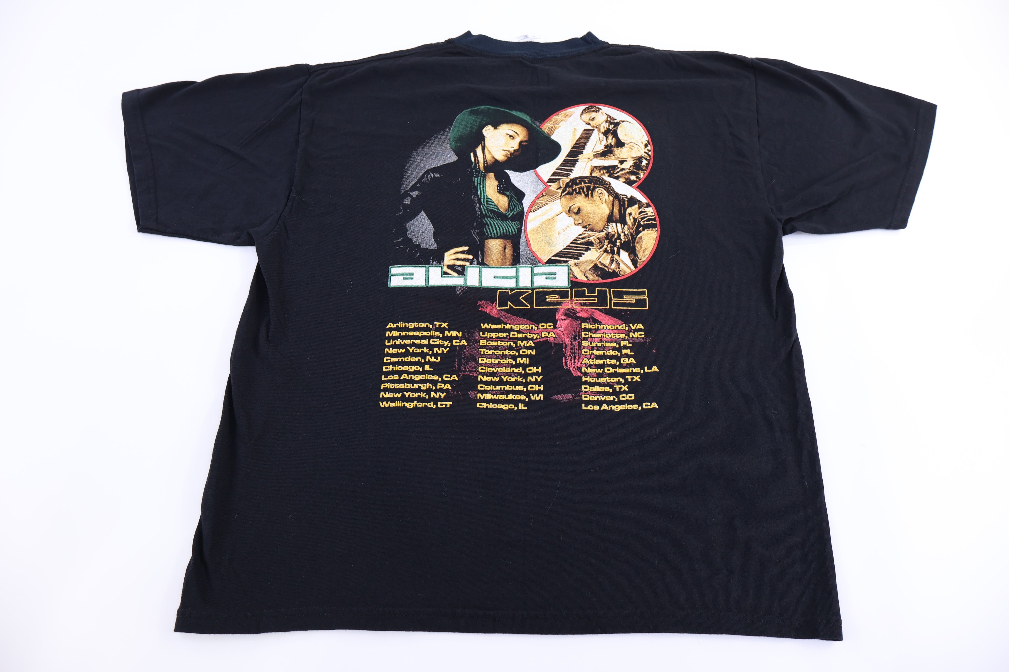 Vintage Alicia Keys Tour Rap T-shirt