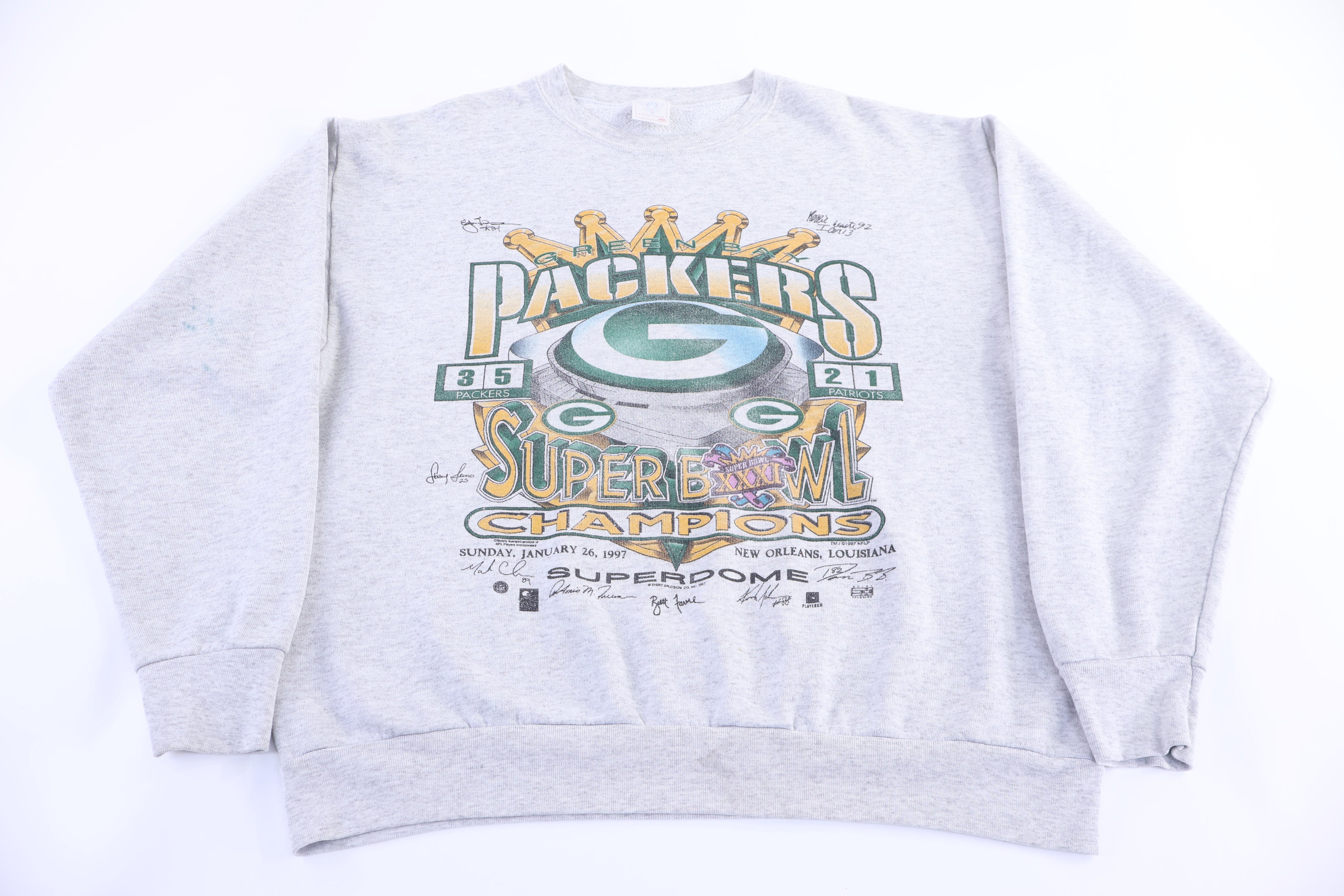 90's Green Bay Packers Football Sweatshirt