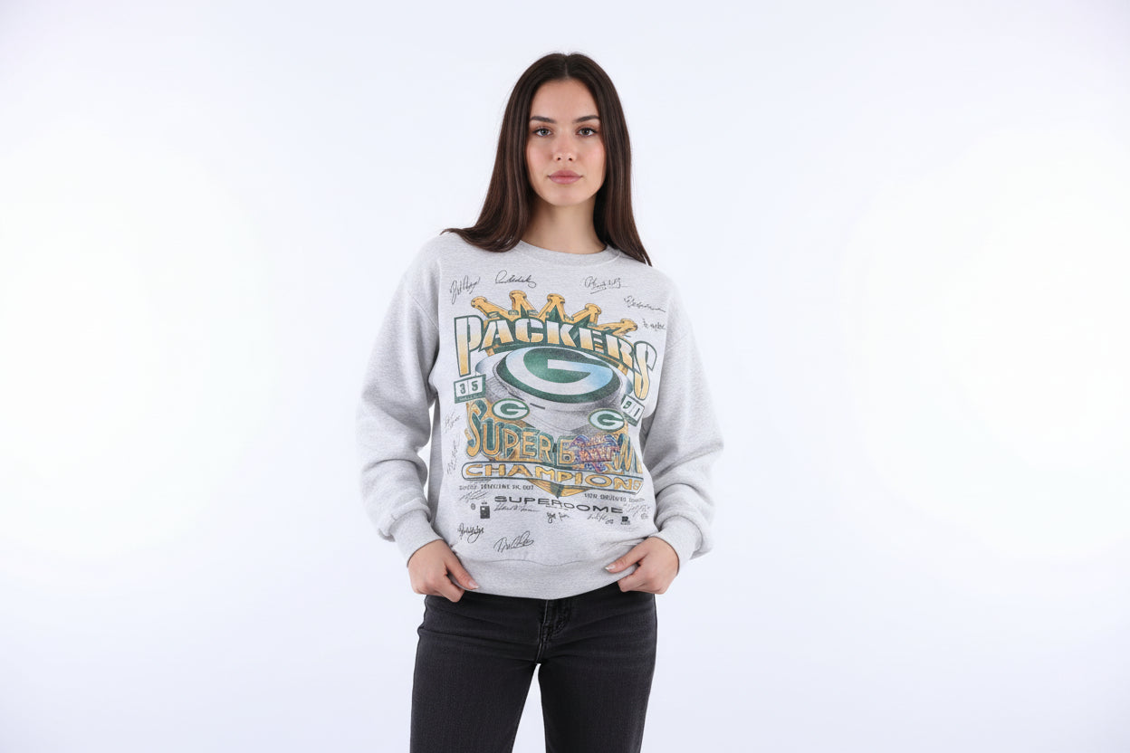 90's Green Bay Packers Football Sweatshirt