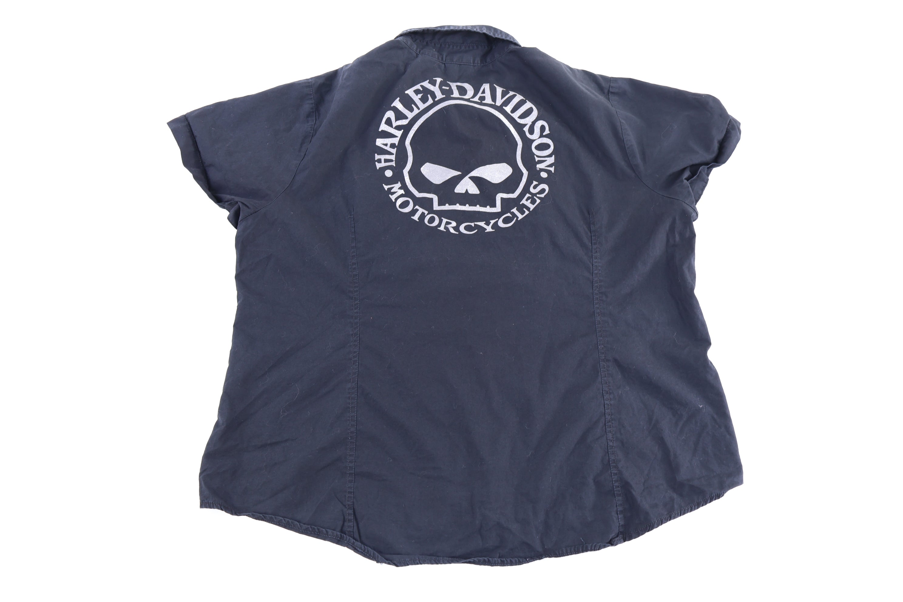 Women's Harley Davidson Motorcycles Button Down