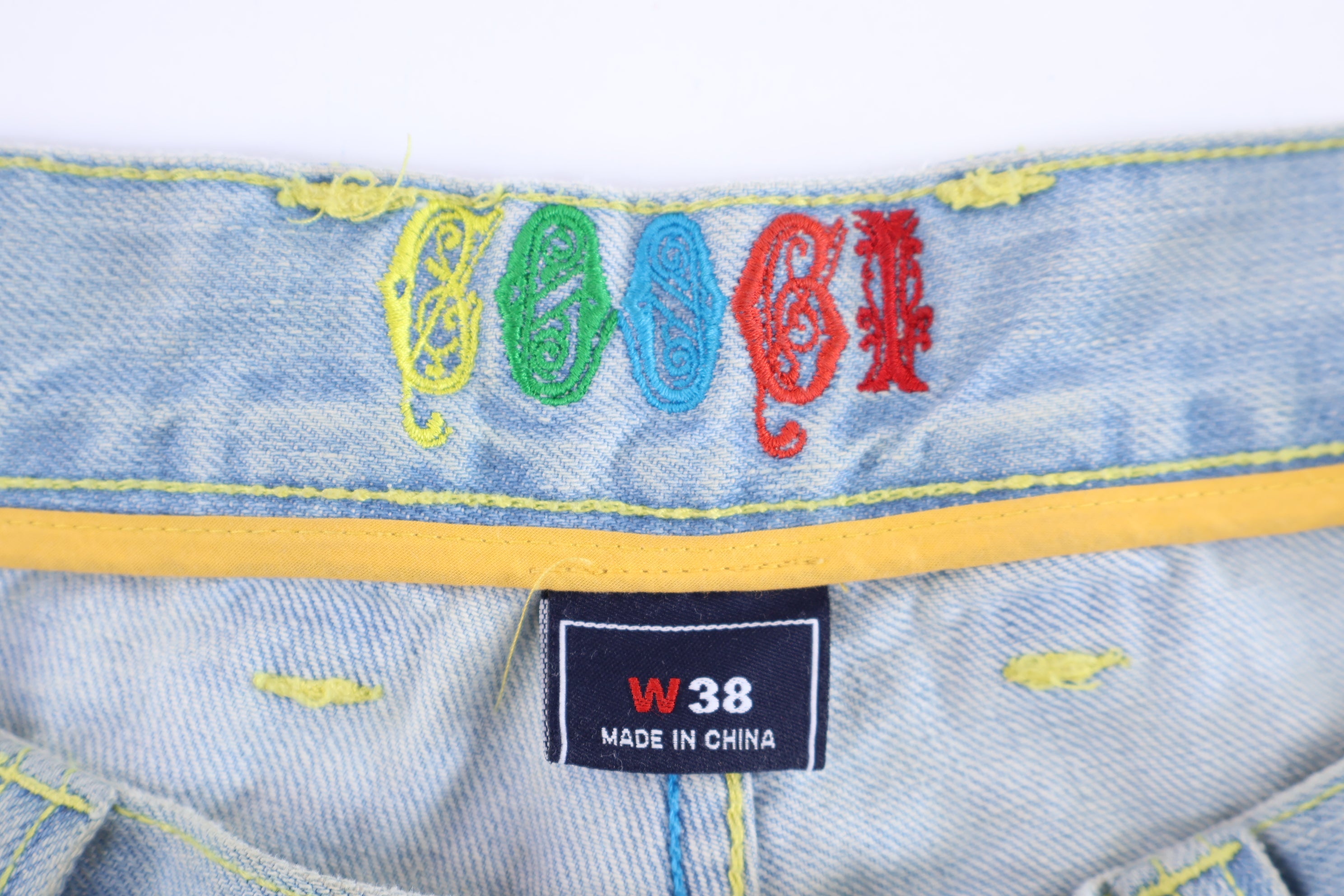 Vintage Coogi Light Wash Denim Shorts