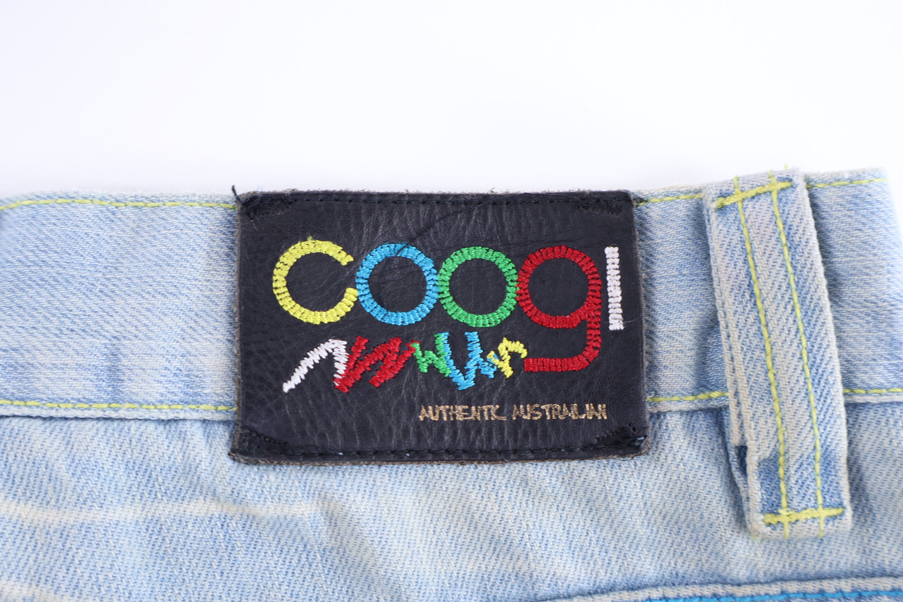 Vintage Coogi Light Wash Denim Shorts