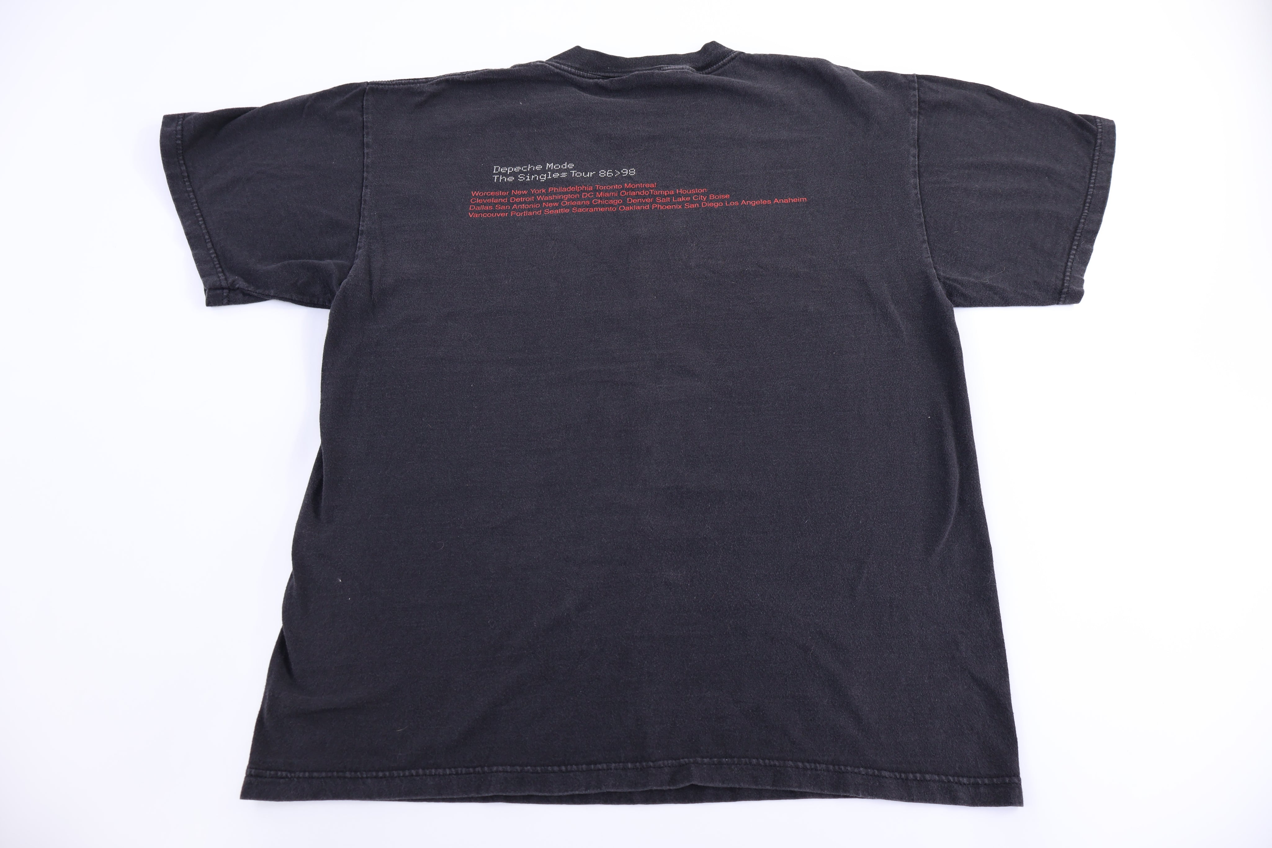 1998 Depeche Mode The Singles Tour T-shirt