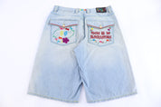 Vintage Coogi Light Wash Denim Shorts