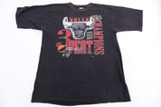 1993 Chicago Bulls Basketball 3 Peat World Champions T-shirt