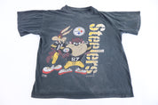 1994 Looney Tunes Pittsburgh Steelers Football T-shirt