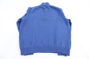 Polo Ralph Lauren Embroidered Logo Quarter Zip Sweater