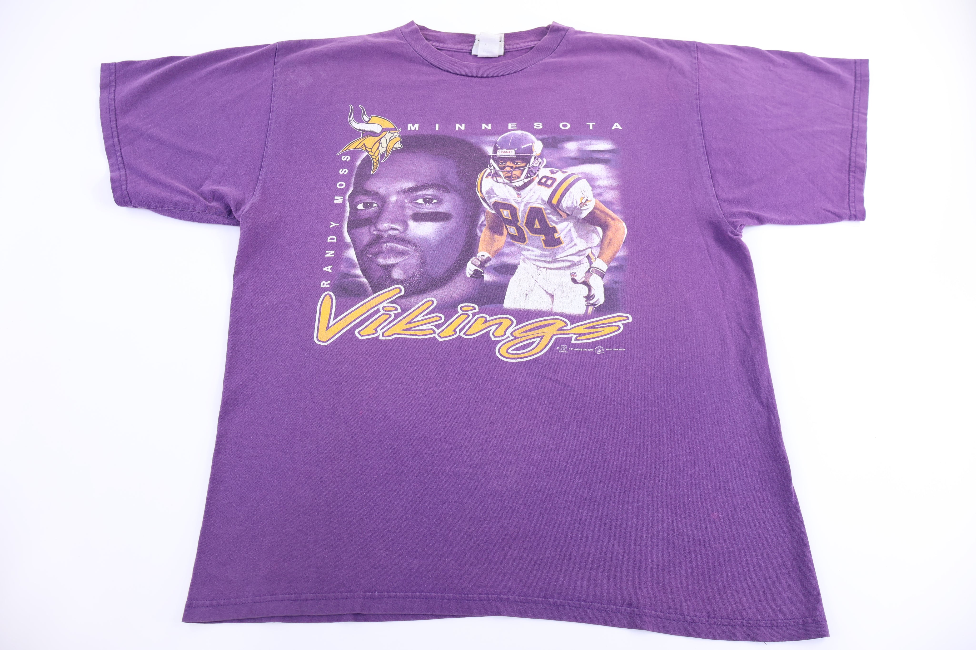 1999 Randy Moss Minnesota Vikings Football T-shirt