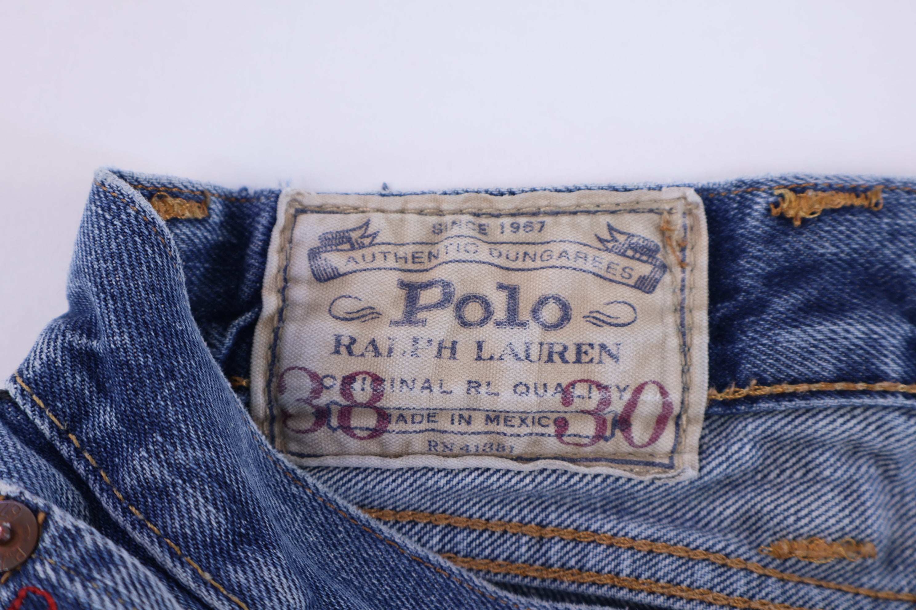 Polo Ralph Lauren Dark Wash Denim Jeans