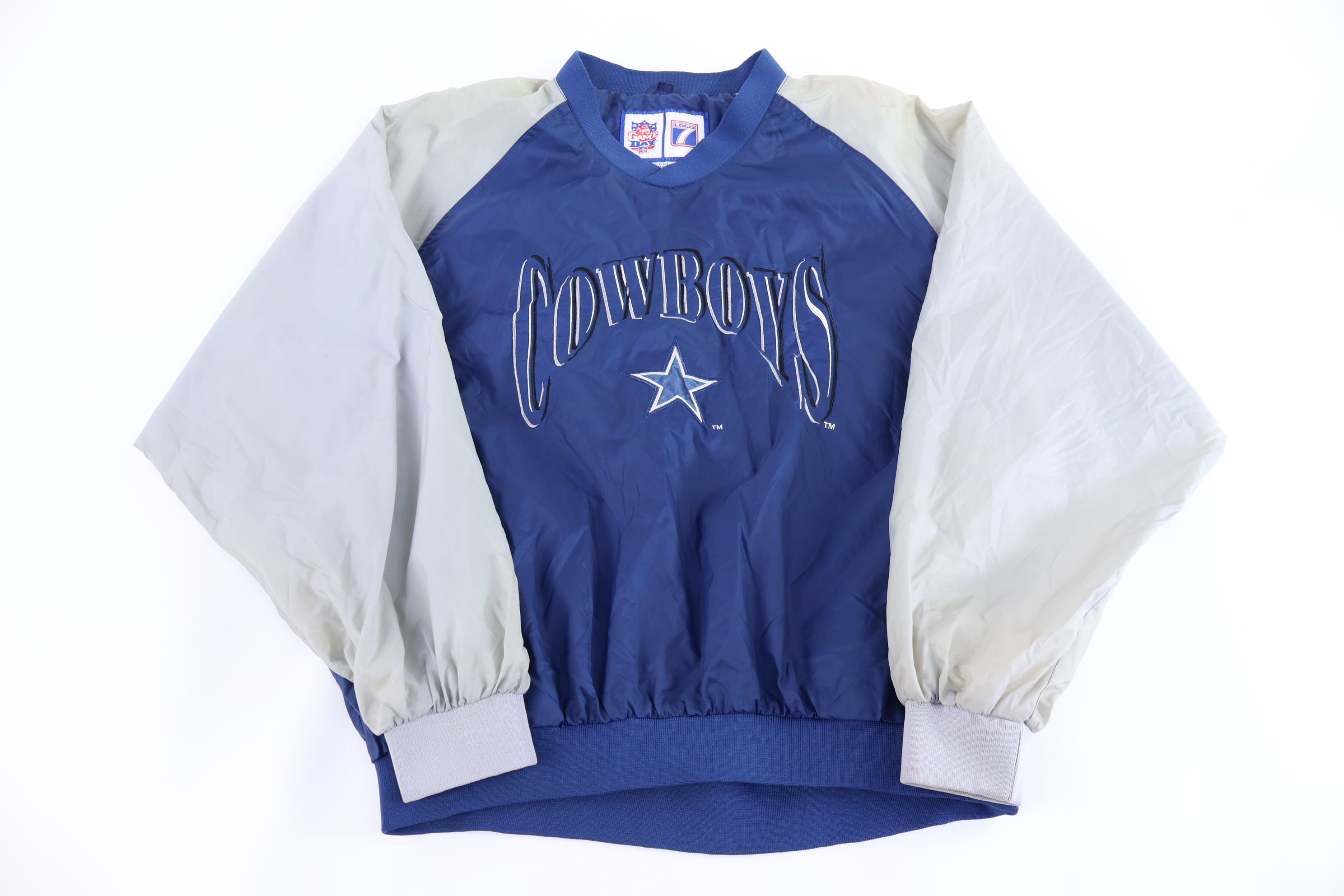 90's Dallas Cowboys Football Pullover Windbreaker