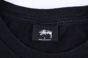 Vintage Stussy Logo Graphic LS T-shirt