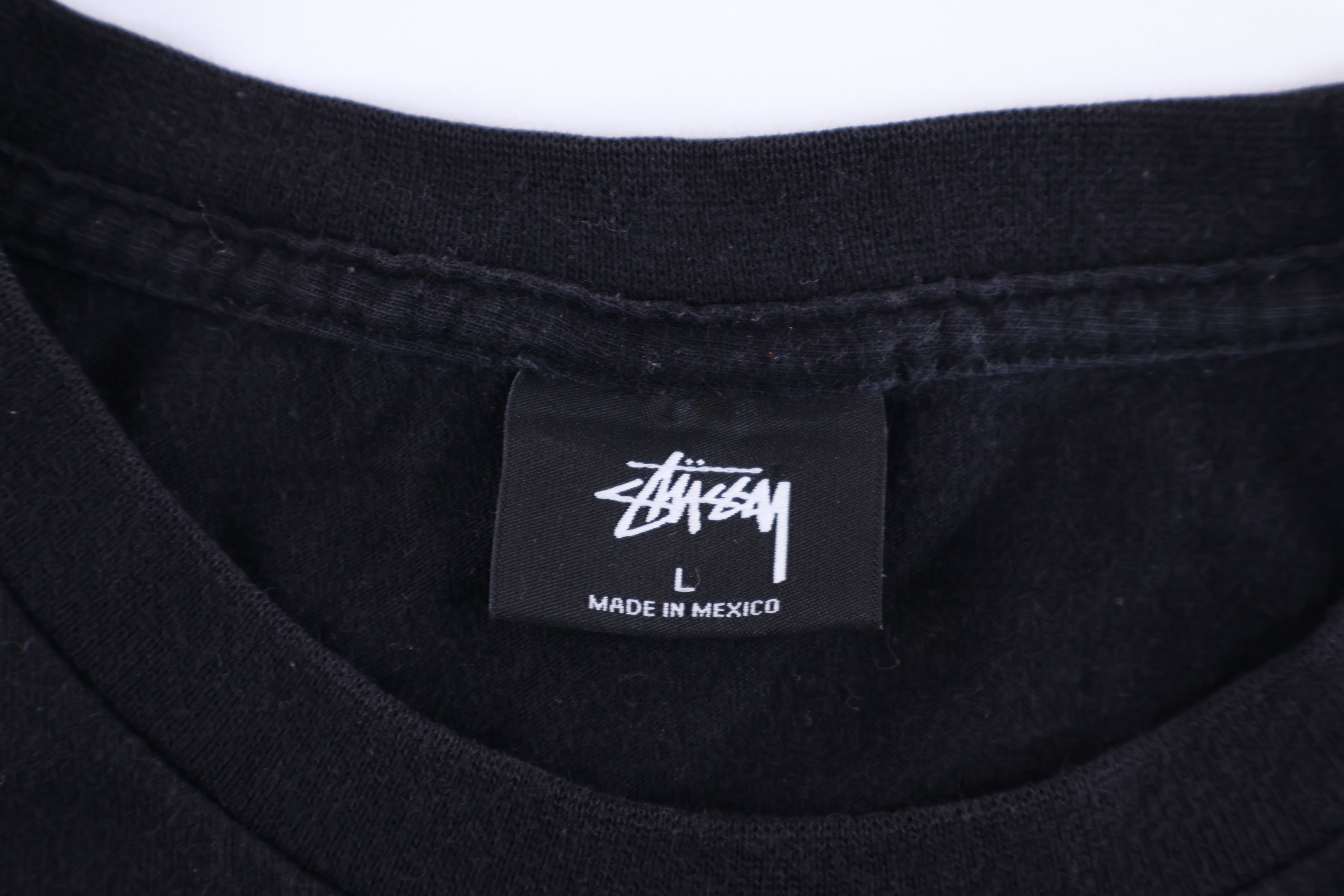 Vintage Stussy Logo Graphic LS T-shirt